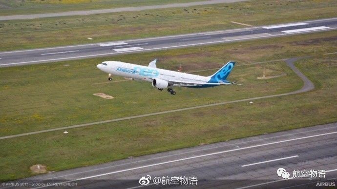 空中客车a330neo首飞,"墨镜侠"又多一个