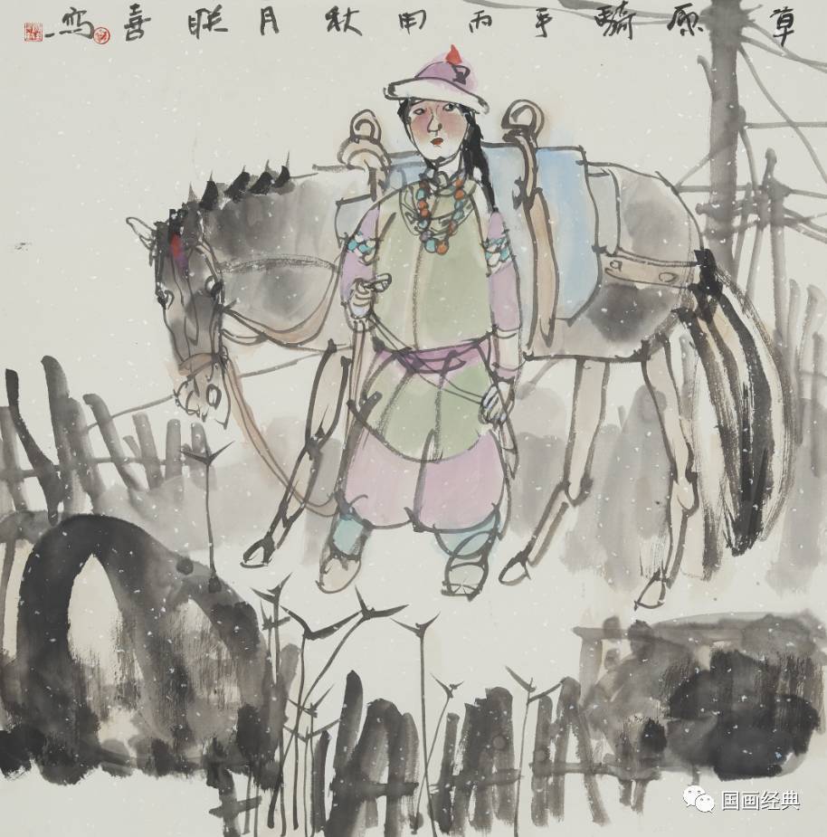 【国画经典】第13期·陈联喜人物画网络精品展