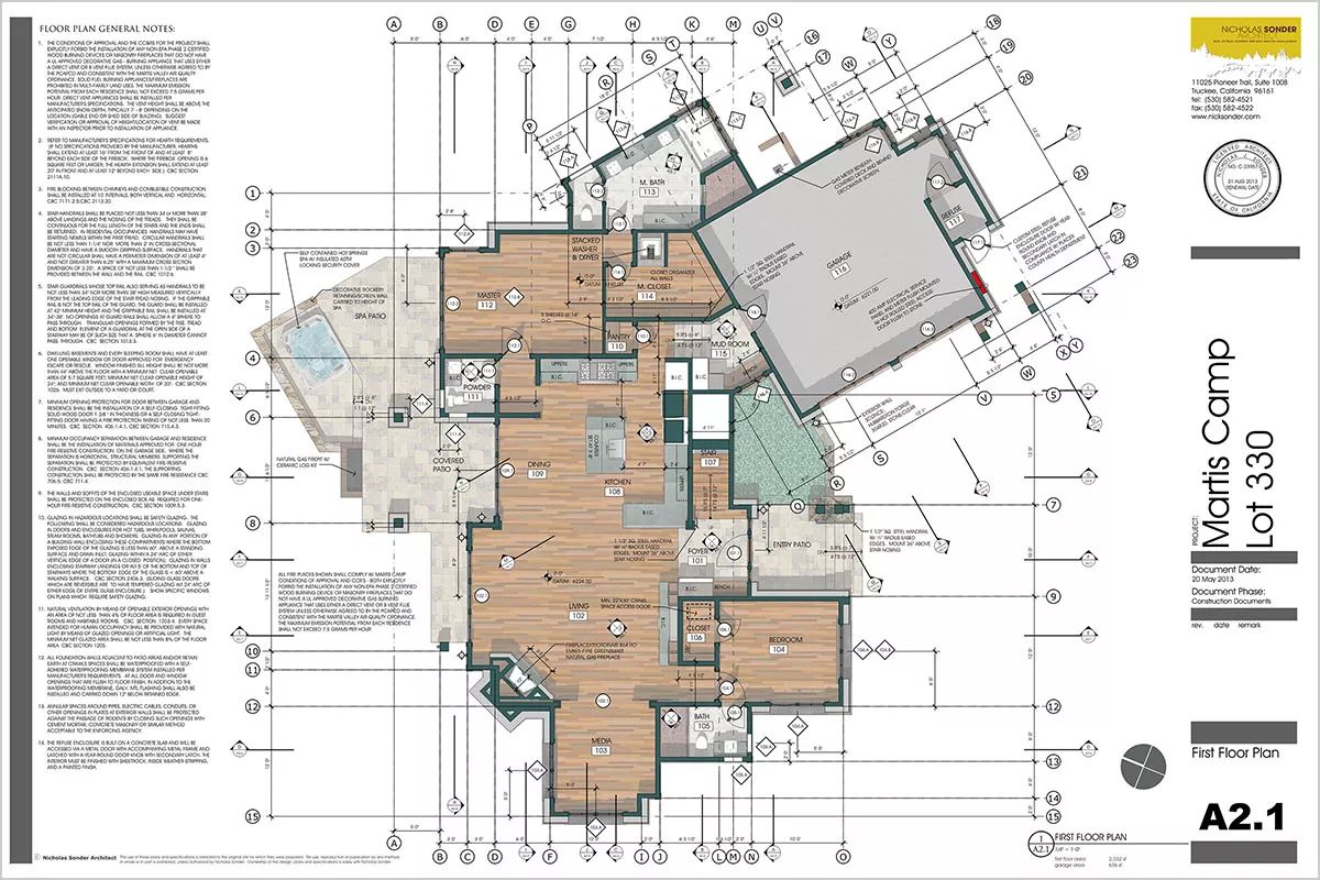 nicksonder大神的layout建筑设计施工图