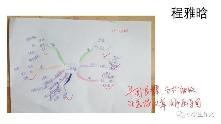 秋季思维导图作文在线课程作业展笑笑老师