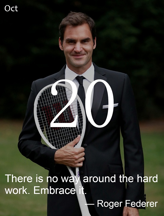 大咖来说thereisnowayaroundrogerfederer