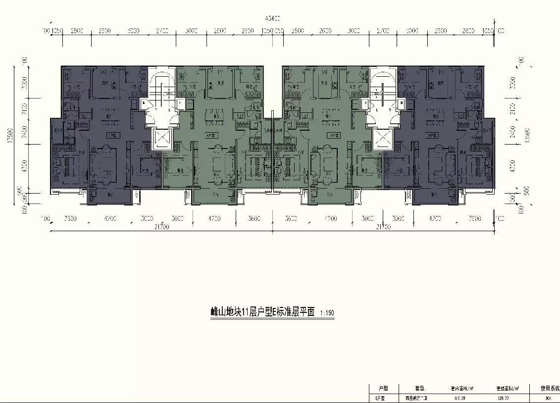 朝阳,所城回迁安置房户型图发布!