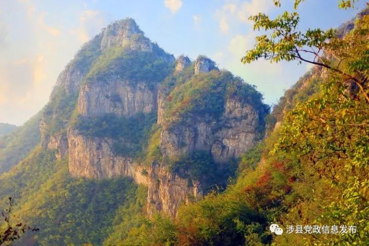 大美涉县秋游韩王山桃花山