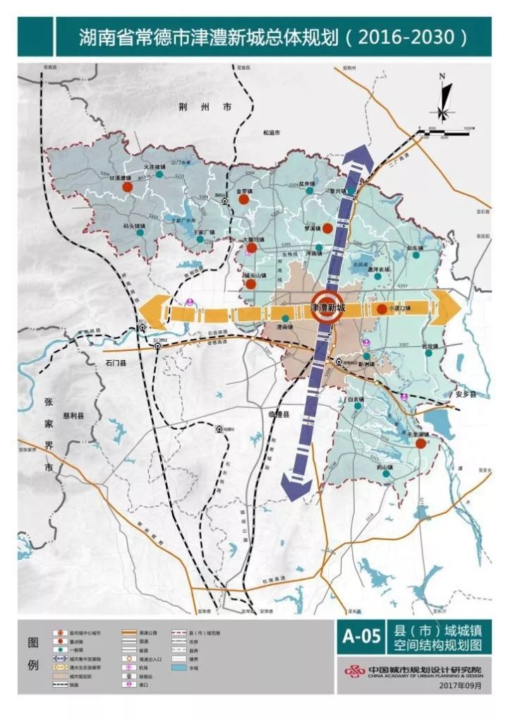 预留安乡至石首方向的高速公路联络线,衔接湖北省潜石高速,规划建设淞