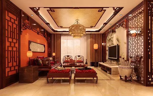 对金牛来说家居环境一定要舒适,中国古典风格设计融合了庄重与优雅