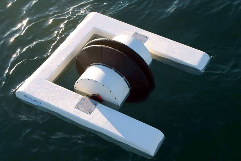 装备丹麦海洋能开发商resenwaves开发了一款新型波浪能发电装置