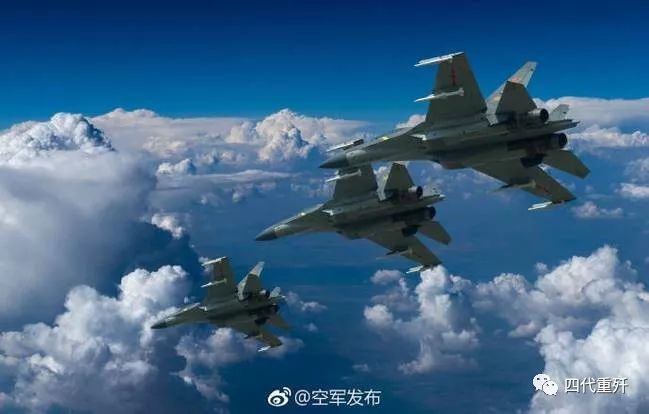 中国空军曝歼-20新照 四机编队来袭
