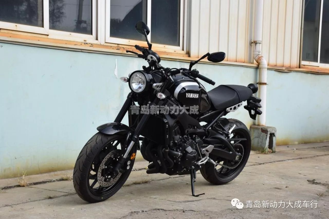 到货实拍雅马哈2017款三缸复古街车xsr900