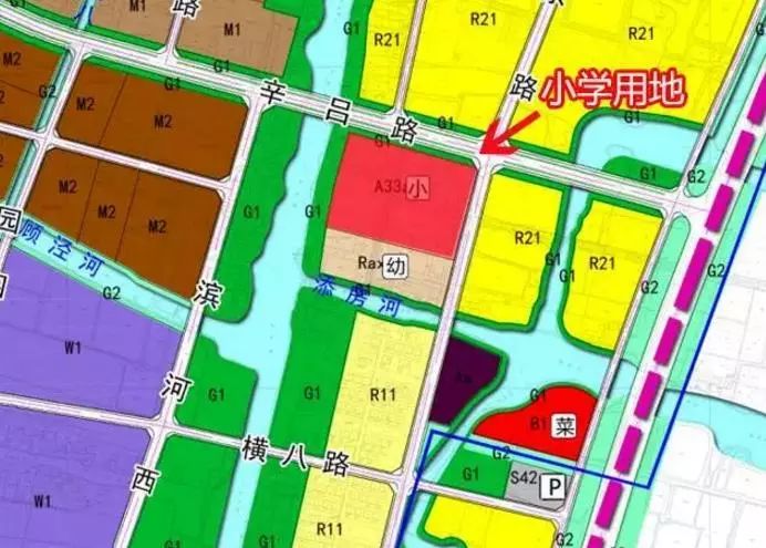 新的小学用地在原有的学校用地之外在此次规划中新增小学用地还有除了