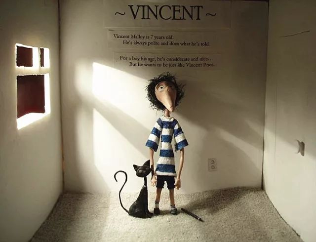 说一个相对小众,但tim burton迷一定不要错过的短片—— 《vincent》