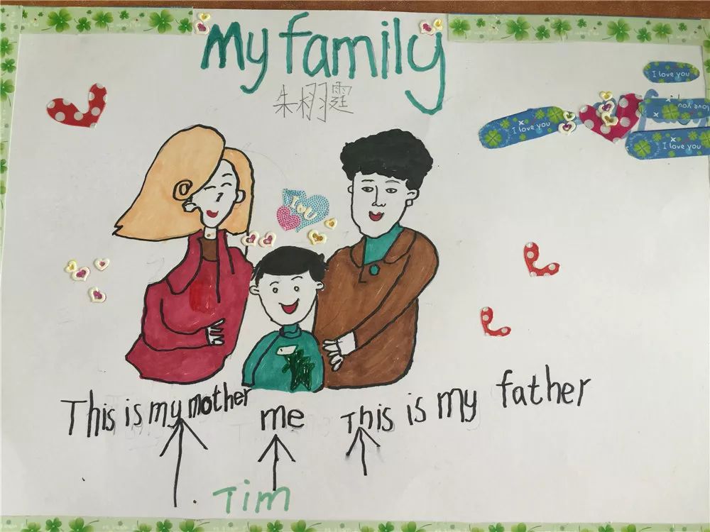 【创意致远】 小小年龄智慧无穷——一记一年级my family photo展示秀