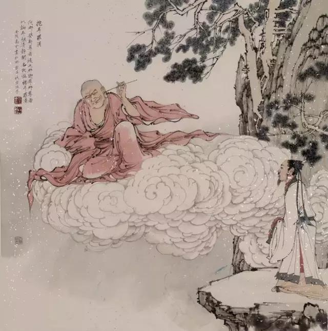 画家高云高士入画品云起年少时