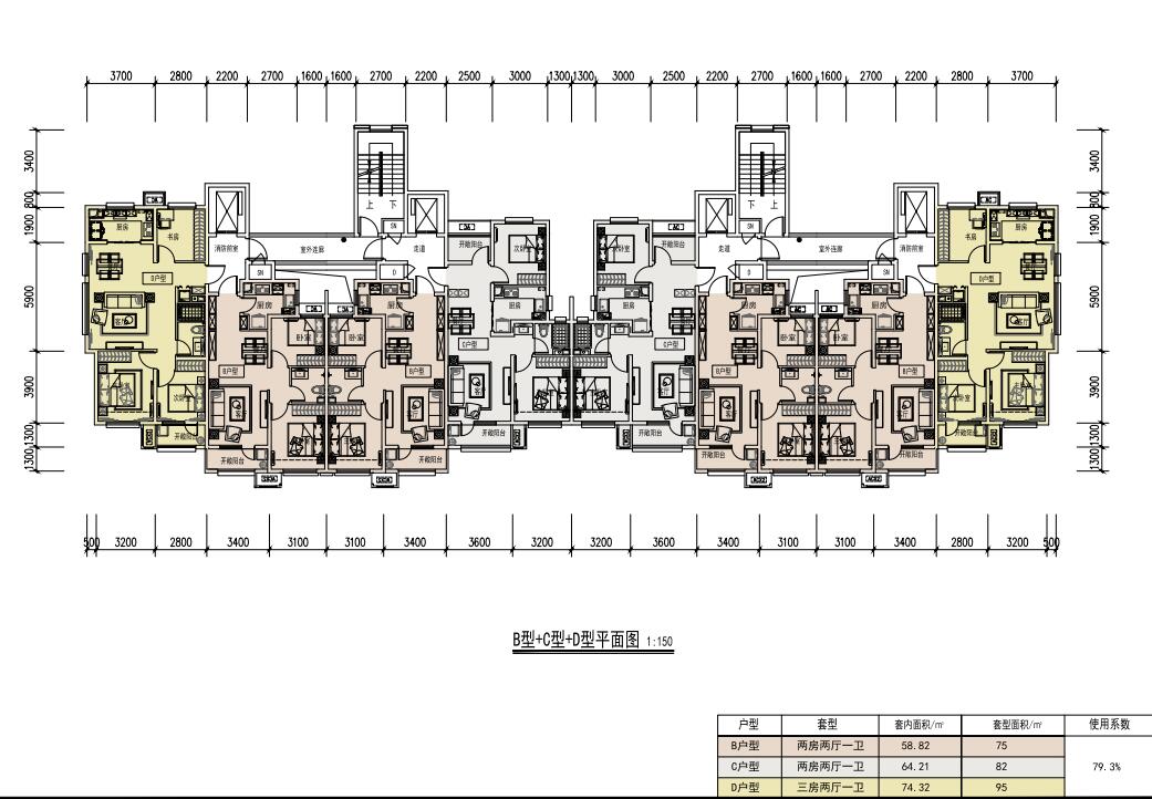 最新朝阳所城回迁安置房户型图发布