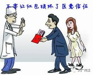 9,廉洁行医,不以医谋私.拒绝接收患者或亲友馈赠的"红包",物品,宴请.