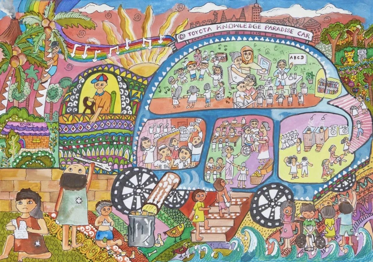 第11届丰田"梦想之车"儿童绘画大赛获奖名单（7岁以下）