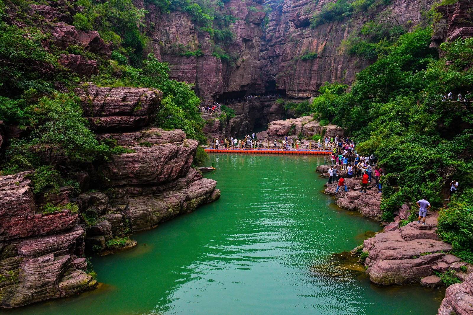 11月3-5号多彩之秋大美云台山,茱萸峰【太行玻璃栈道,红石峡纯玩团