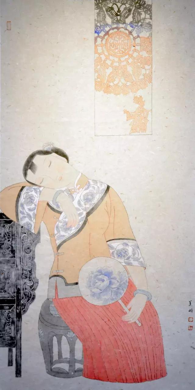 静观常美娟绘画展在京开幕