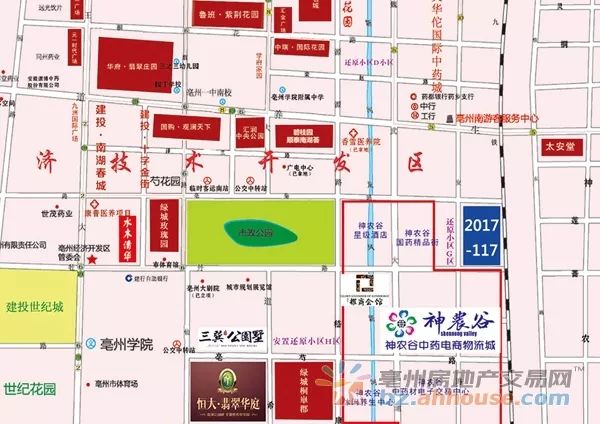 亳州市城乡规划局网站一口气公布三宗地块控规调整公示,除了南部新区