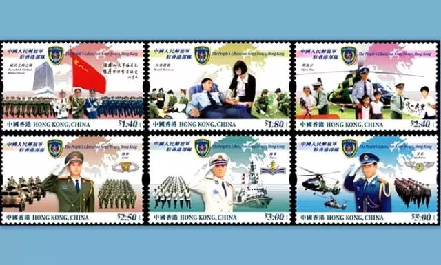 邮票记录新中国的军服变迁