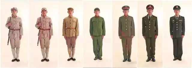 郵票記錄新中國的軍服變遷