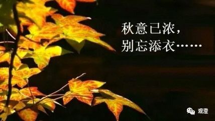 观澄| 碧天静,霜满地,天寒请加衣!