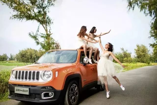 jeeplife 高颜值女车主最多的汽车品牌公众号, 不拿参数配置扯淡也能