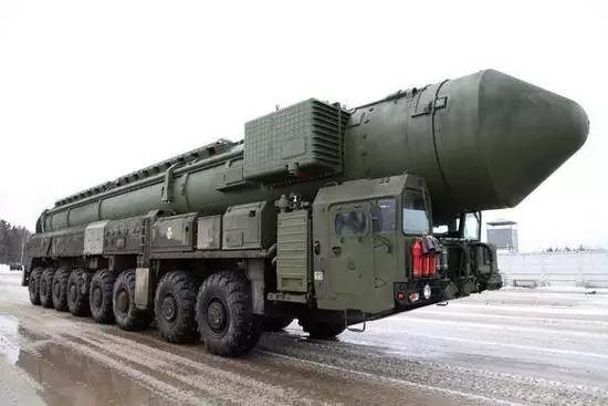 资料图:俄罗斯新一代重型洲际导弹rs-28"萨尔马特"