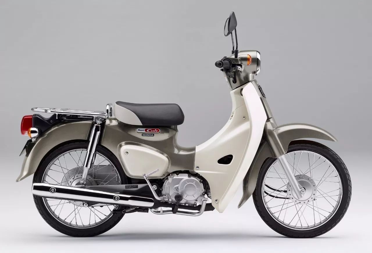 honda 向本土发布新的 super cub 50,super cub 110 系列