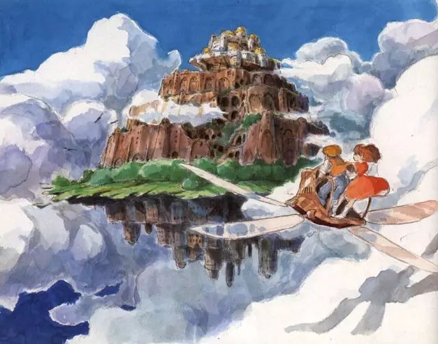 宫崎骏 《天空之城》原画艺术