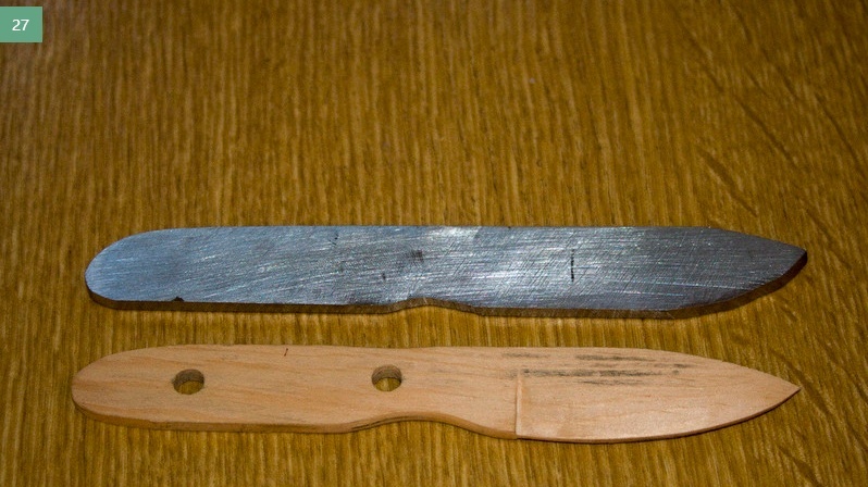 实拍:牛人如何利用旧锉刀制作一把求生刀,手艺不错,长
