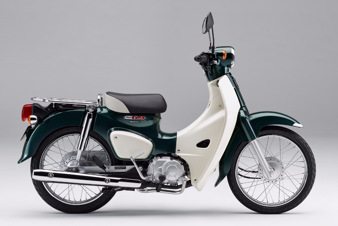 honda向本土发布新的supercub50supercub110系列