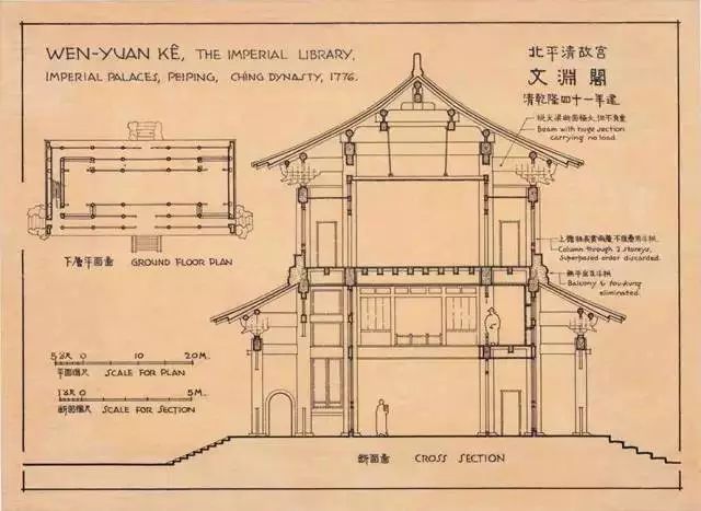 这些精美的中国古代建筑图,是70多年前梁思成与其助手莫宗江手绘的