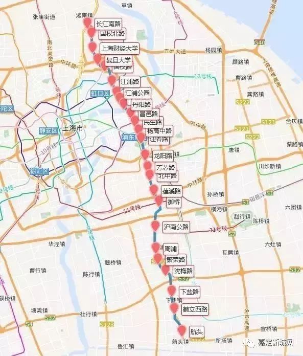 【时事关注】上海地铁最新规划图出炉!