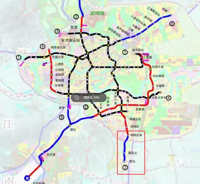 一夜之间南宁地铁线路发生巨大变化?兴宁朋友哭