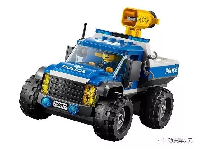 乐高新品 60172 城市系列 泥巴路追击 dirt road pursuit