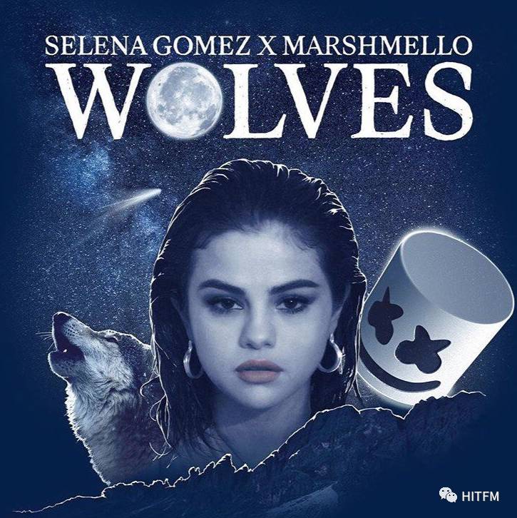 傻脸selena gomez和棉花糖marshmello合作的单曲《wolves》将于2017年