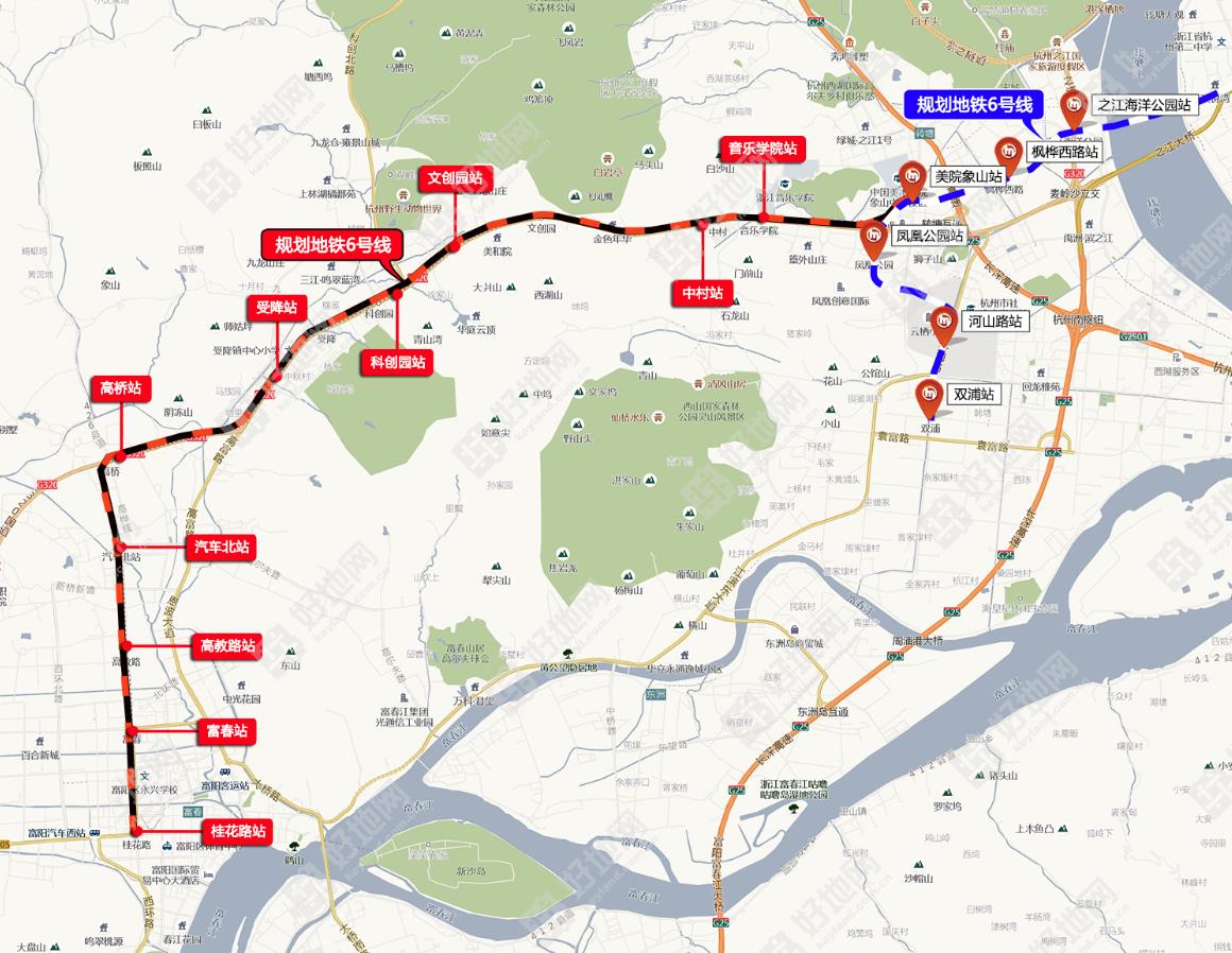 杭富城际铁路工程初步设计的批复,6个站点设计方案调整