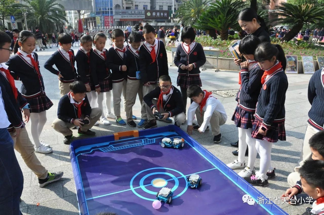 创客大篷车驶入天台小学啦