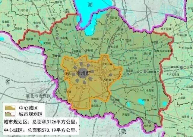 徐州都市圈最新规划来了:徐州通往邳州的快轨交通不再是传说!