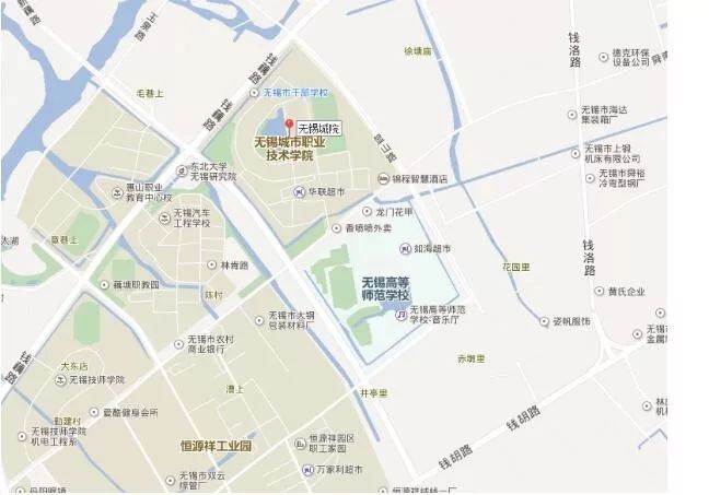 三,无锡城市职业技术学院考点(北校区:钱藕路12号;南校区:文良路45号