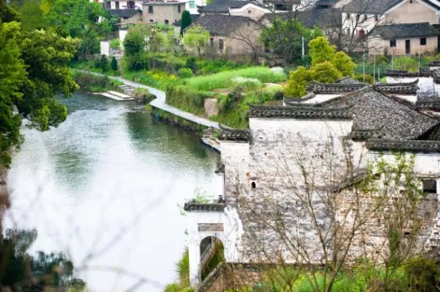 祁门坑口古村落 一派温润恬静的乡村景致