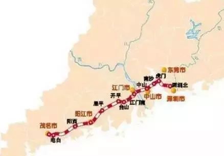 深圳未来 3小时可达茂名 10 月 24 日上午,在阳江市雅韶镇柳溪大桥