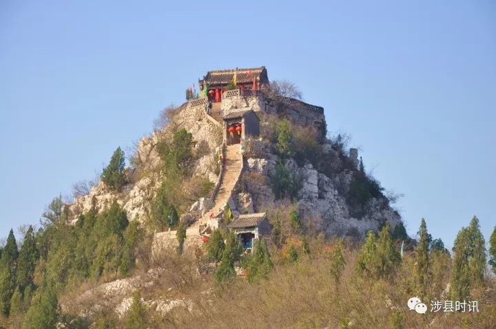 中国第二长城悬崖古堡莲花谷涉县这条旅游通道举目皆景