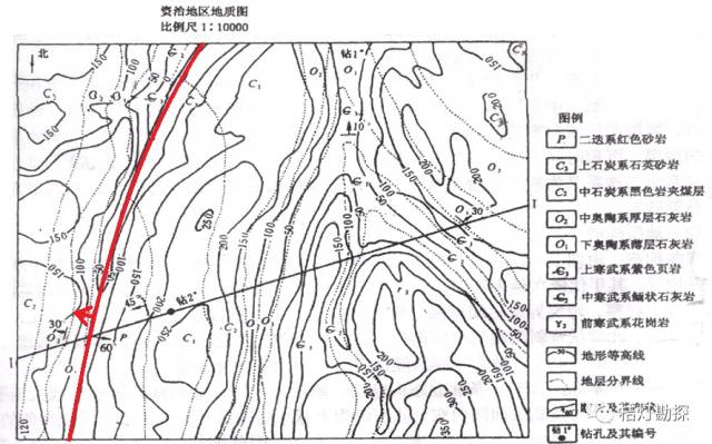 为什么同一张地质图上一部分地层用时代地层组表示,例如亮甲山,一部分