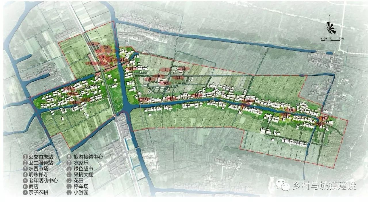 2015年度全国规划评优苏州市木渎镇天池村堰头自然村村庄规划