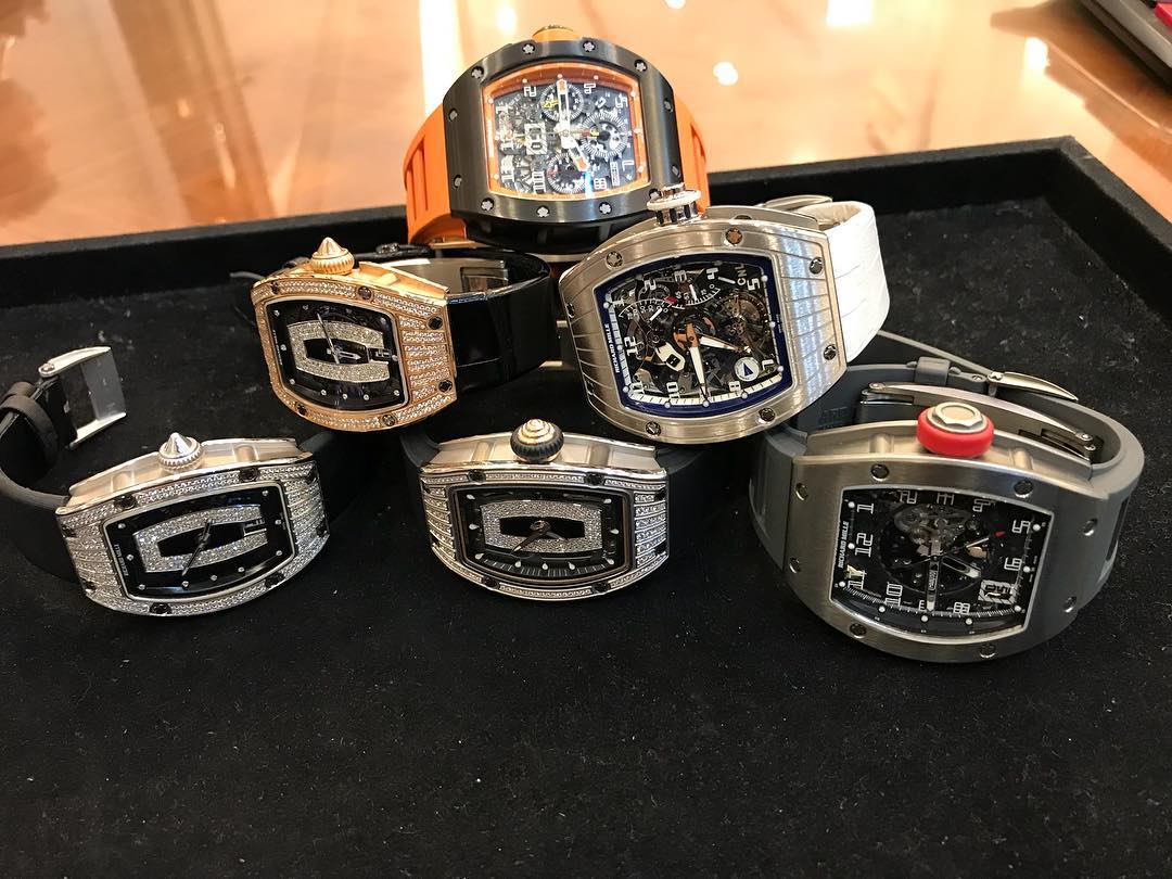 理查德米勒 richard mille rm007 优雅现代感极强 欣赏图