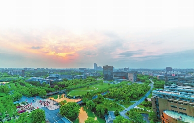 华东师范大学校园风景.图片由华东师范大学提供