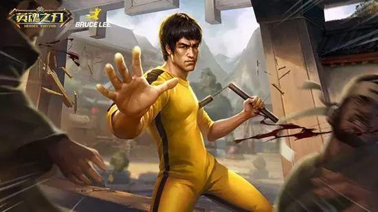 李小龙此次以网龙旗下游戏ip《英魂之刃》的新英雄角色形象出现.