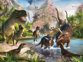 蜿龙,霸王龙,牛龙,甲龙等多种恐龙, 将会一起登场 带你重返侏罗纪