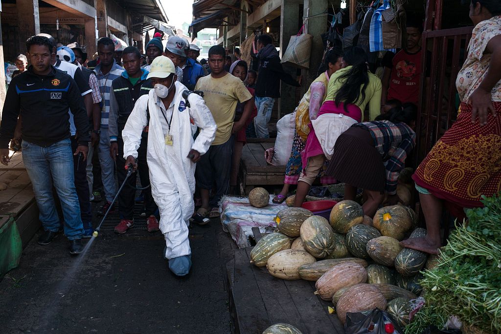马达加斯加爆发鼠疫,已致124人死亡